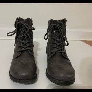 grey boots